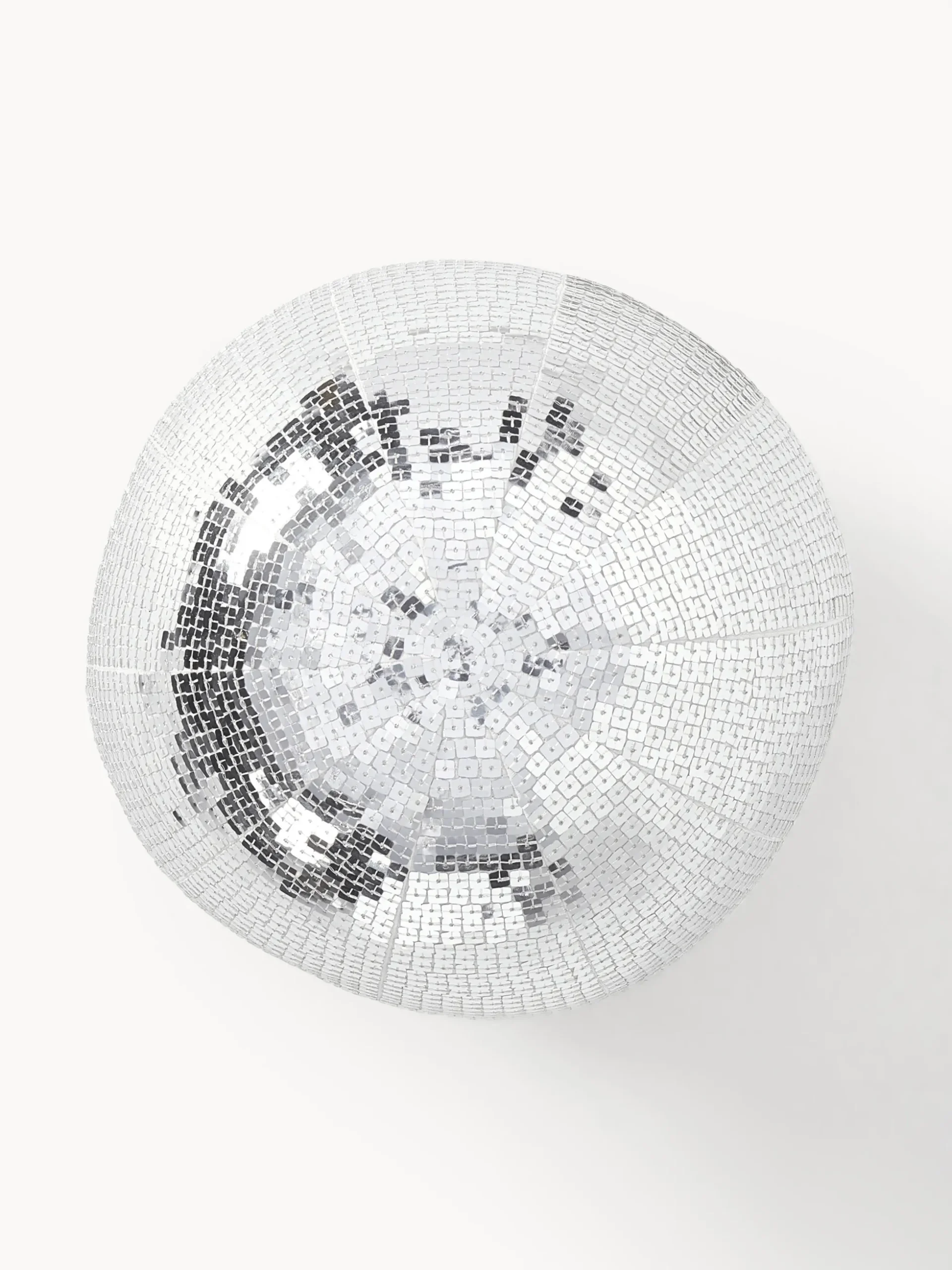 Cuscino rotondo con paillettes Diva