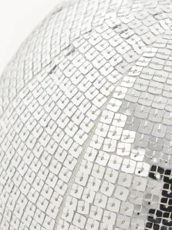 Cuscino rotondo con paillettes Diva