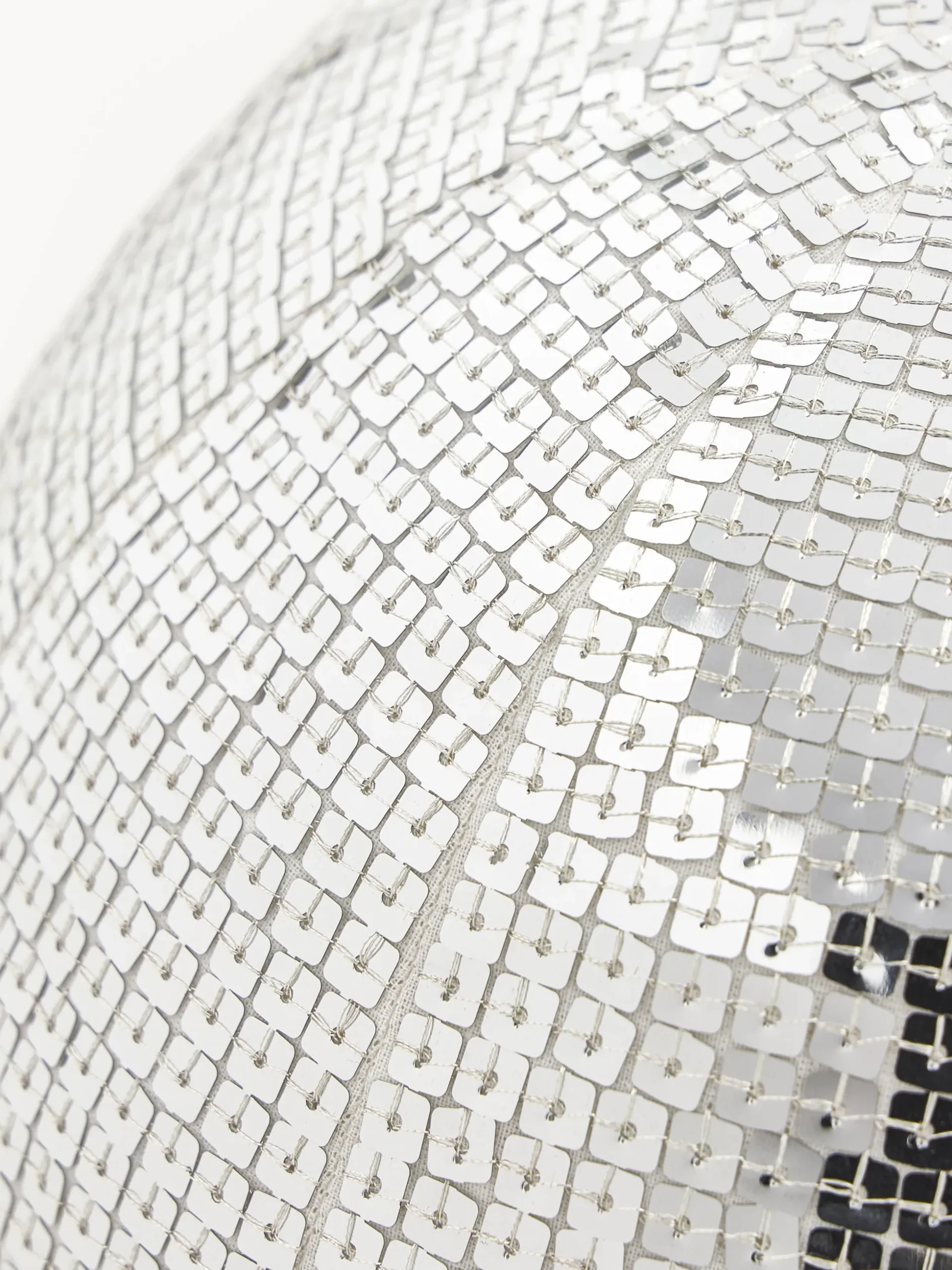 Cuscino rotondo con paillettes Diva