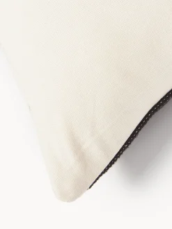Cuscino XL tessuto a mano con motivo geometrico Asta