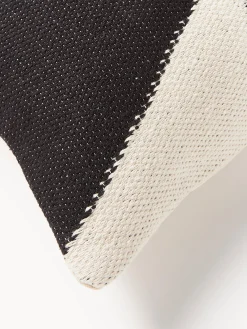Cuscino XL tessuto a mano con motivo geometrico Asta