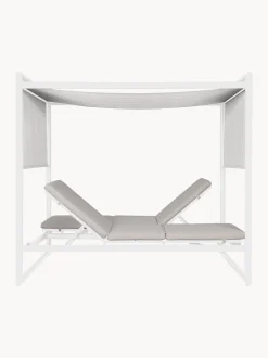 Daybed da giardino doppio con tettuccio solare Konnor