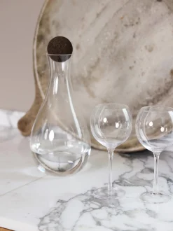 Decanter in vetro soffiato Nature, 2 L