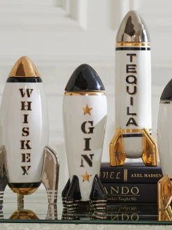 Decanter con oro Rocket, 670 ml