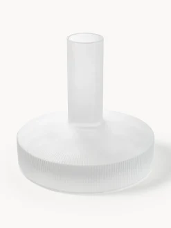 Decanter in vetro soffiato millerighe Ripple, 1,1 L