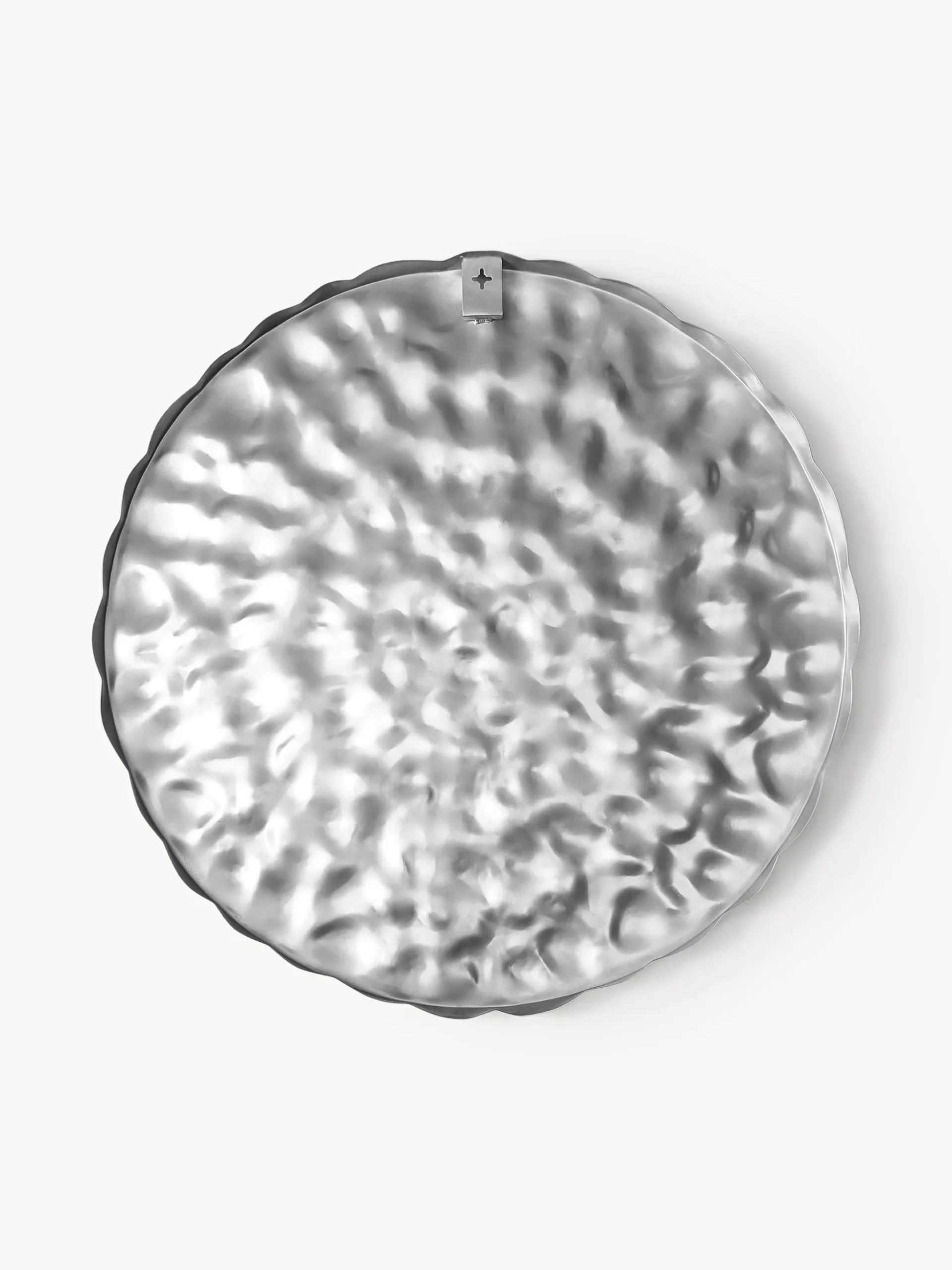 Decorazione da parete con superficie martellata Splash, Ø 120 cm
