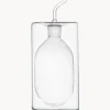 Distributore aceto e olio in vetroborosilicato fatto a mano Cilindro alt. 19 cm