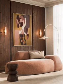 Divano 2 posti con chaise longue Wolke