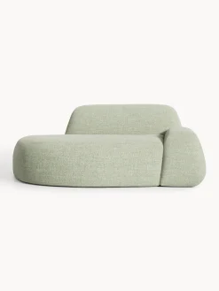 Divano 2 posti in bouclé con chaise longue Wolke