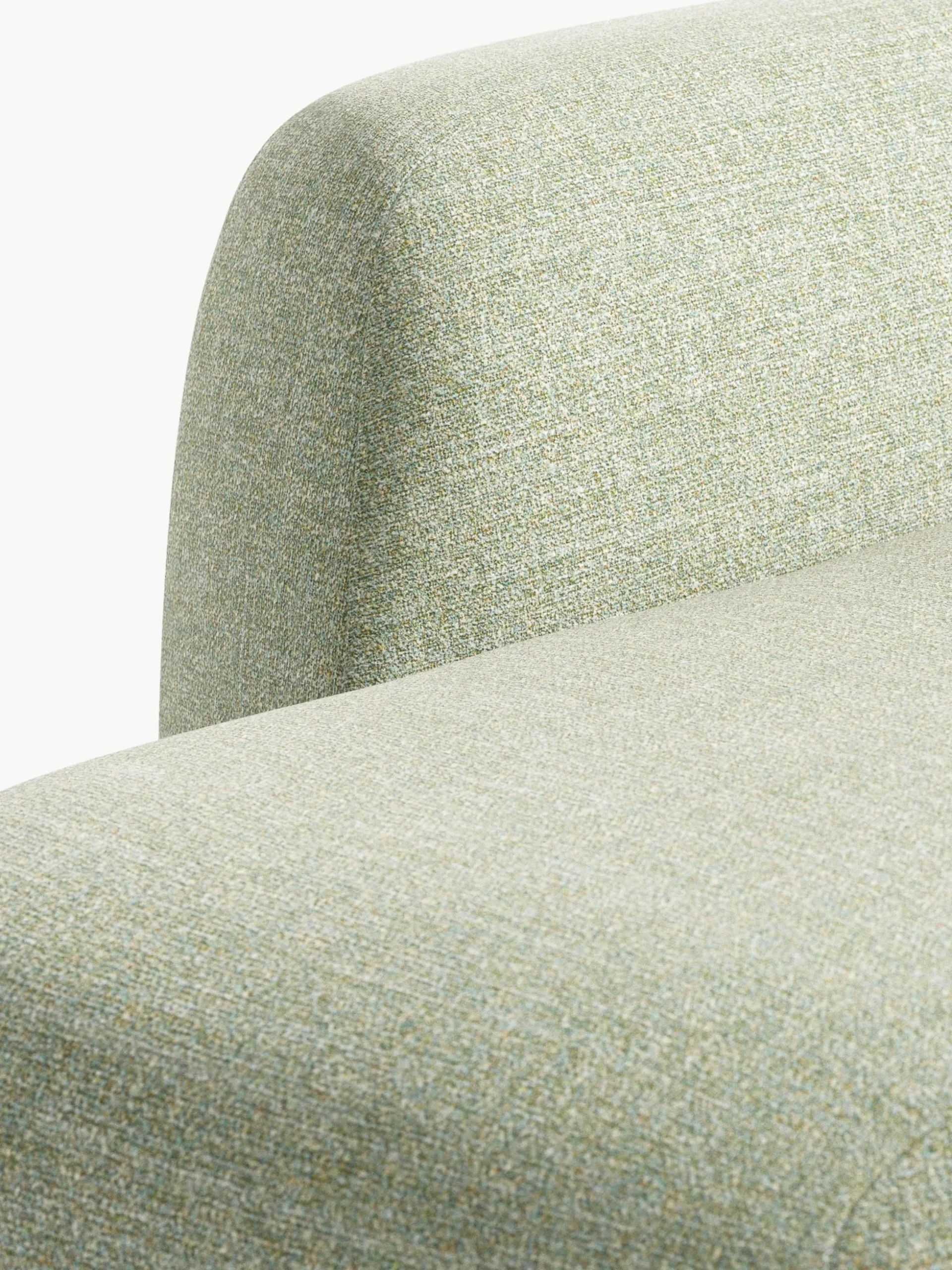 Divano 2 posti in bouclé con chaise longue Wolke