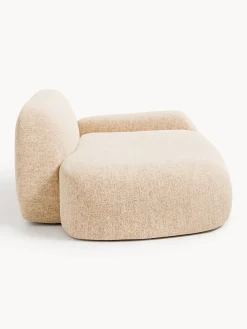Divano 2 posti in bouclé con chaise longue Wolke