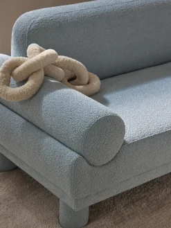 Divano 2 posti in bouclé Lilo
