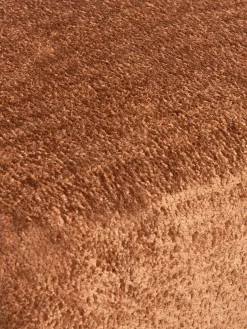 Divano angolare componibile 4 posti in teddy bouclé Wolke