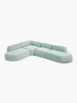 Divano angolare componibile XL con chaise longue Wolke