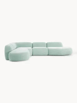 Divano angolare componibile XL con chaise longue Wolke