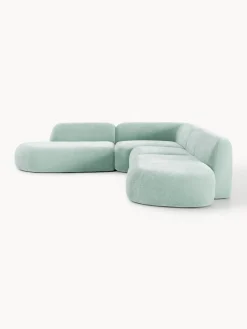 Divano angolare componibile XL con chaise longue Wolke