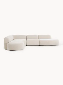 Divano angolare componibile XL con chaise longue Wolke