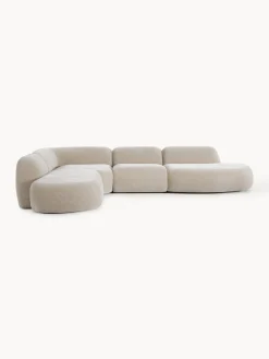 Divano angolare componibile XL con chaise longue Wolke