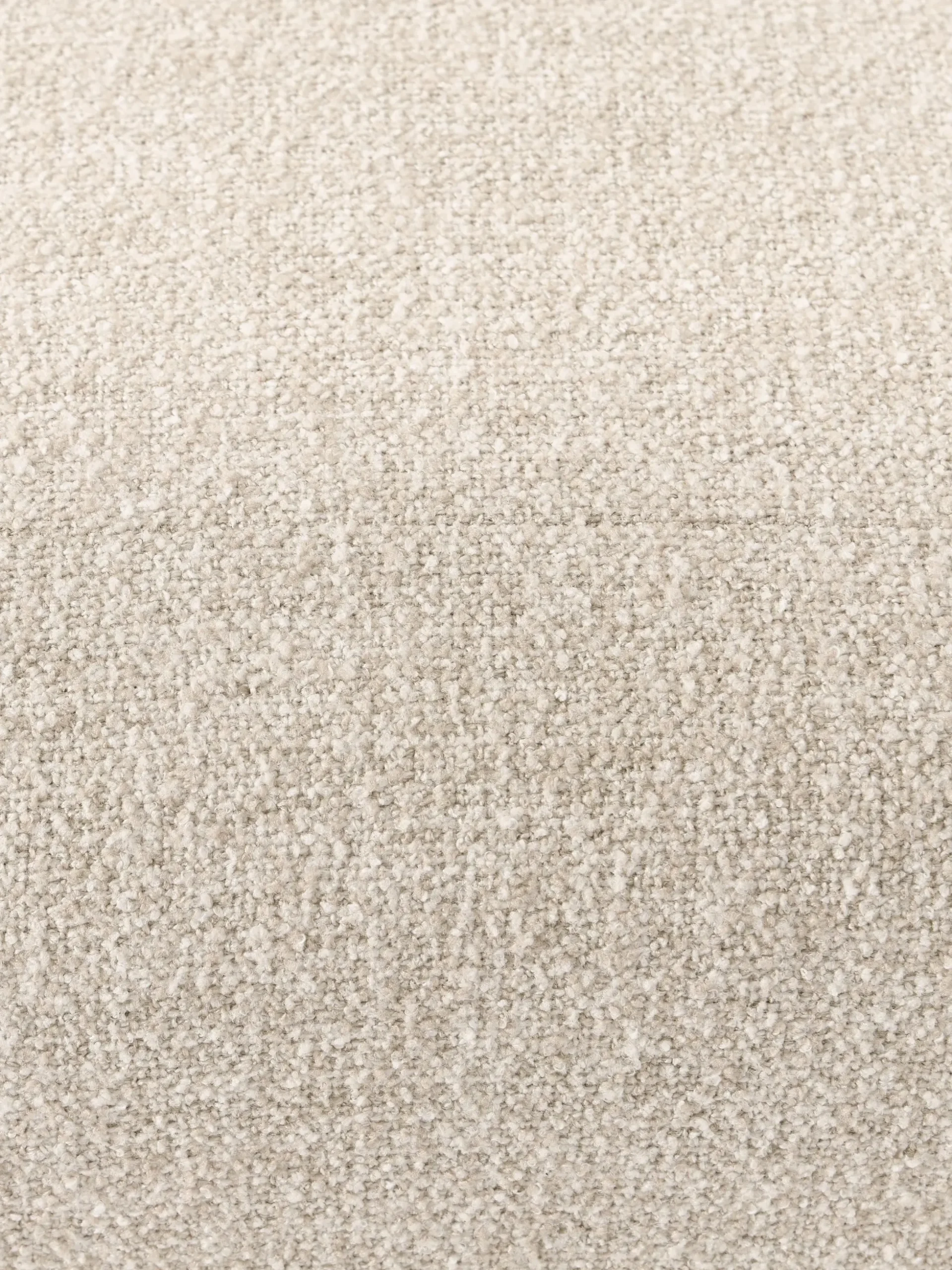 Divano angolare componibile 4 posti in bouclé con chaise longue Wolke