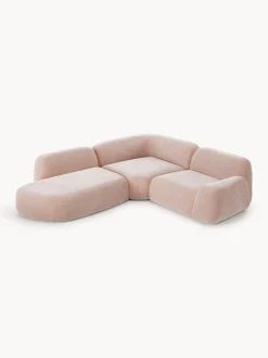 Divano angolare componibile 4 posti con chaise longue Wolke
