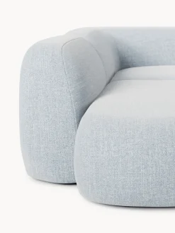 Divano angolare componibile XL in bouclé con penisola Wolke