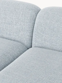 Divano angolare componibile XL in bouclé con penisola Wolke