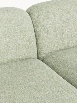 Divano angolare componibile 4 posti in bouclé con chaise longue Wolke