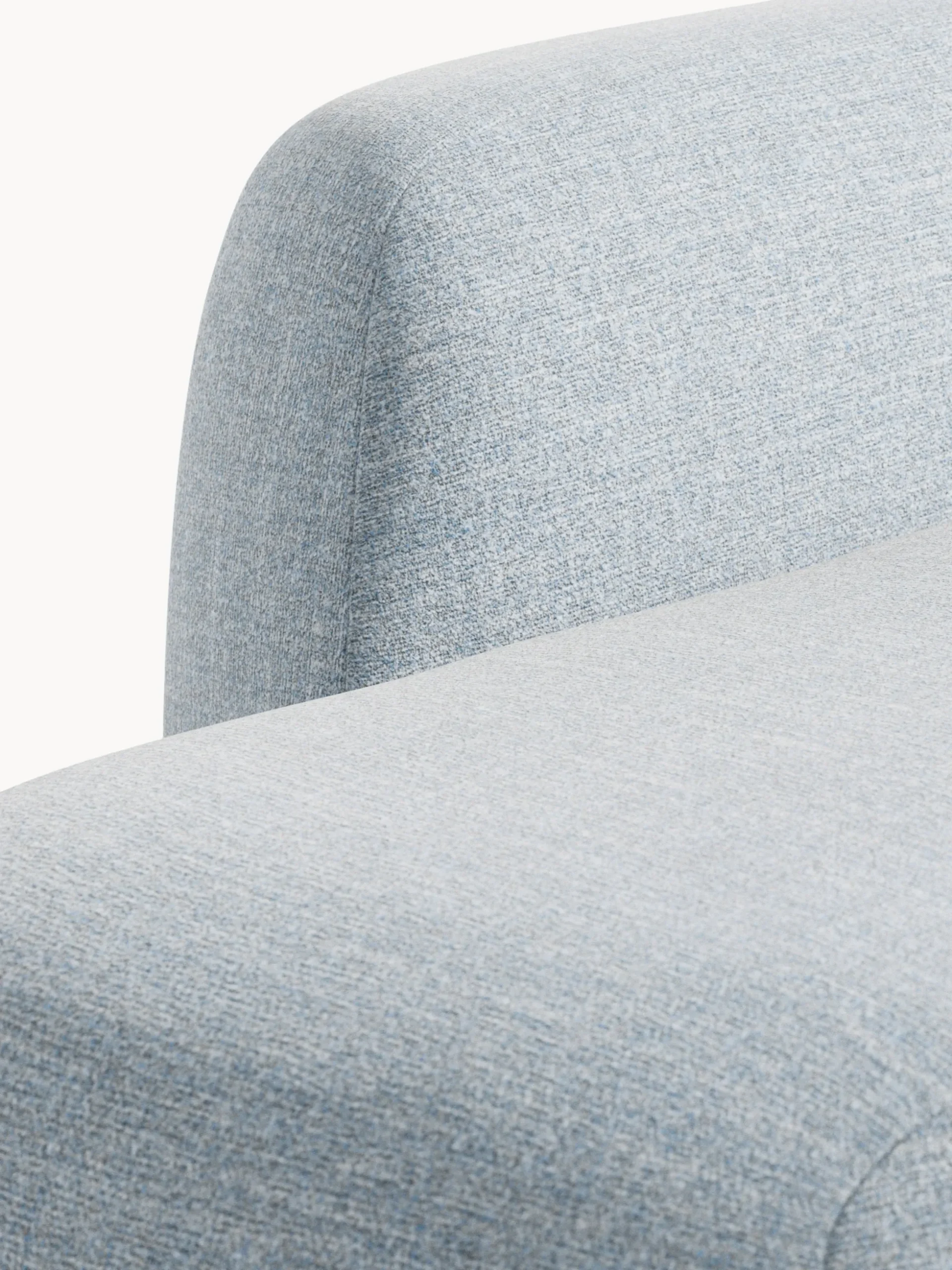 Divano angolare componibile XL in bouclé con chaise longue Wolke