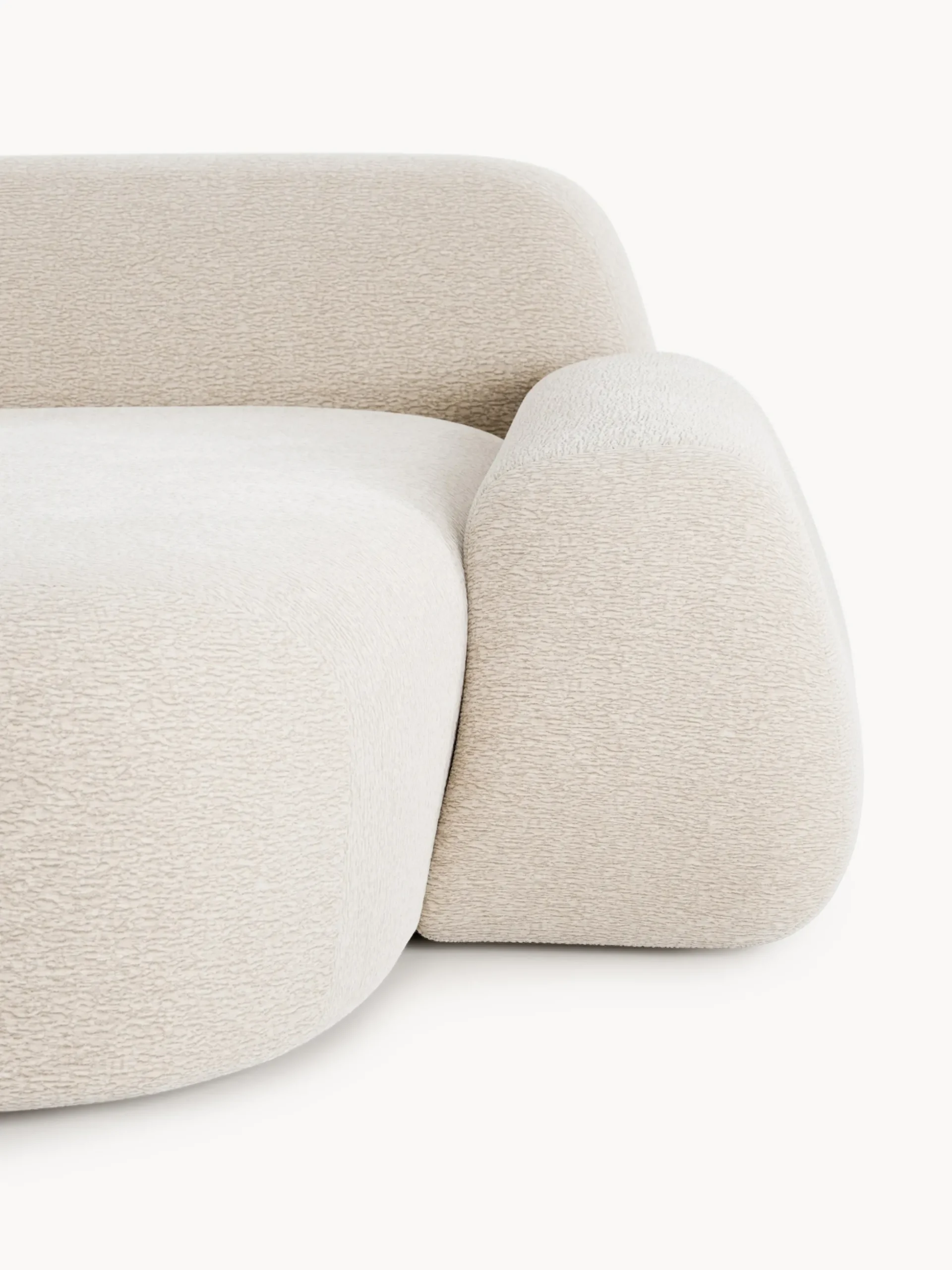 Divano angolare componibile 4 posti con chaise longue Wolke