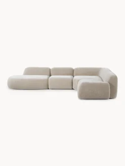 Divano angolare componibile XL con chaise longue Wolke