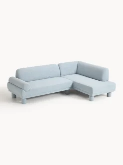 Divano angolare in bouclé Lilo
