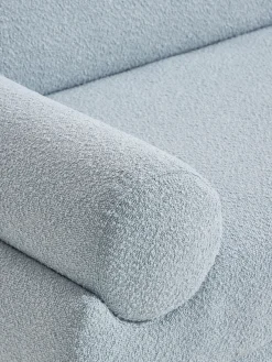 Divano angolare in bouclé Lilo