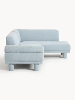 Divano angolare in bouclé Lilo