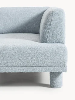 Divano angolare in bouclé Lilo