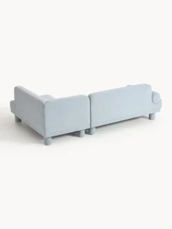 Divano angolare in bouclé Lilo