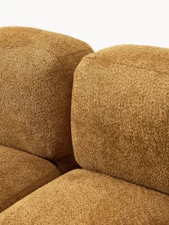 Divano componibile 4 posti in teddy-bouclé Tayla