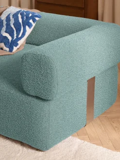 Divano componibile 3 posti in bouclé Anton