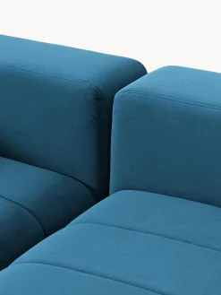 Divano componibile 3 posti in velluto Lena