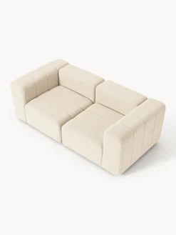 Divano componibile 3 posti in bouclé Lena