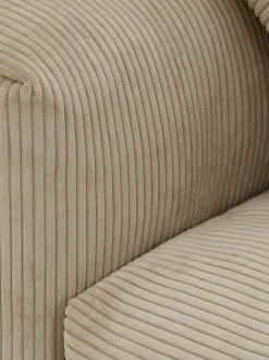 Divano componibile 2 posti in velluto a coste Vetsak