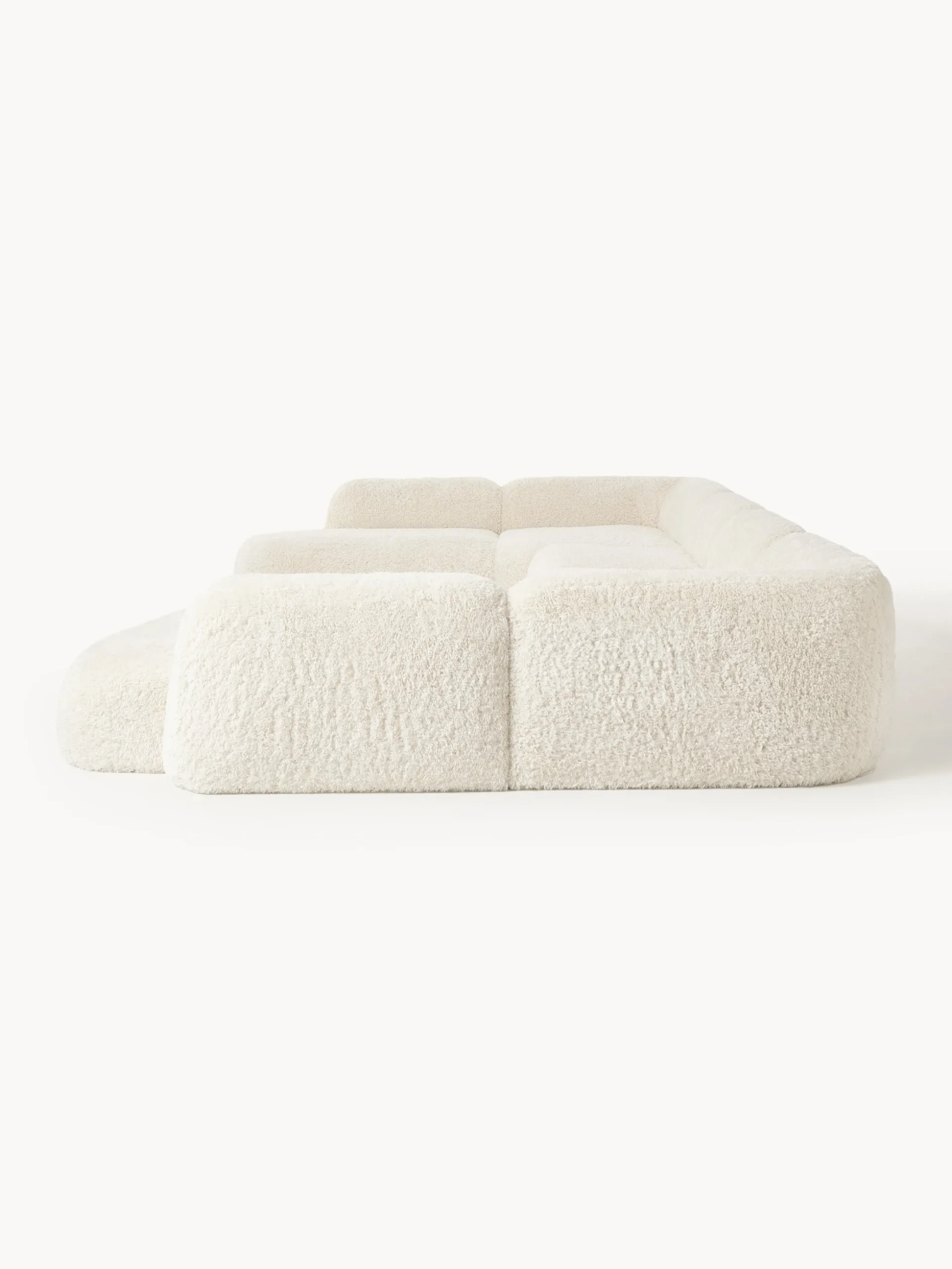 Divano componibile XL in teddy Wolke