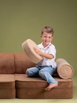 Divano da gioco componibile per bambini in velluto a coste Sugar