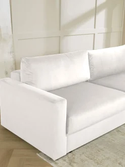 Divano letto 3 posti con contenitore Tasha