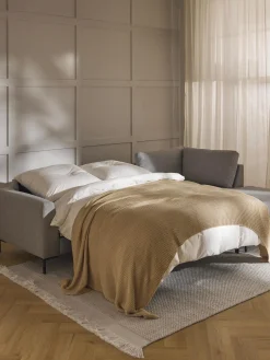 Divano letto 3 posti con materasso Luna