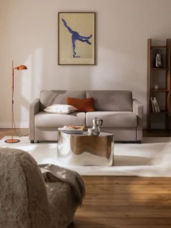 Divano letto 2 posti con materasso Morgan