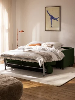 Divano letto 2 posti con materasso Morgan