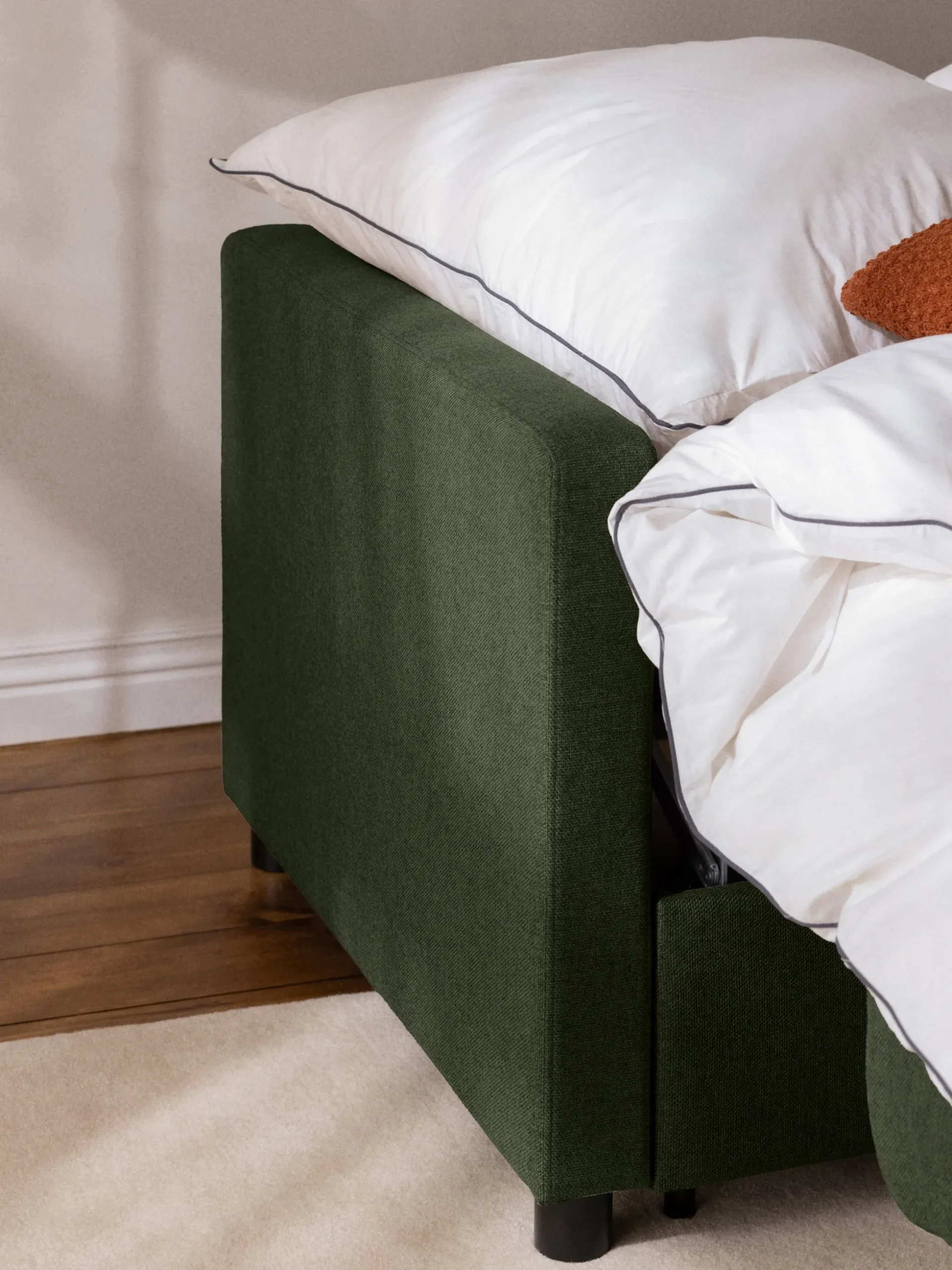 Divano letto 2 posti con materasso Morgan