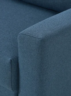 Divano letto 3 posti in bouclé con vano contenitore Tasha