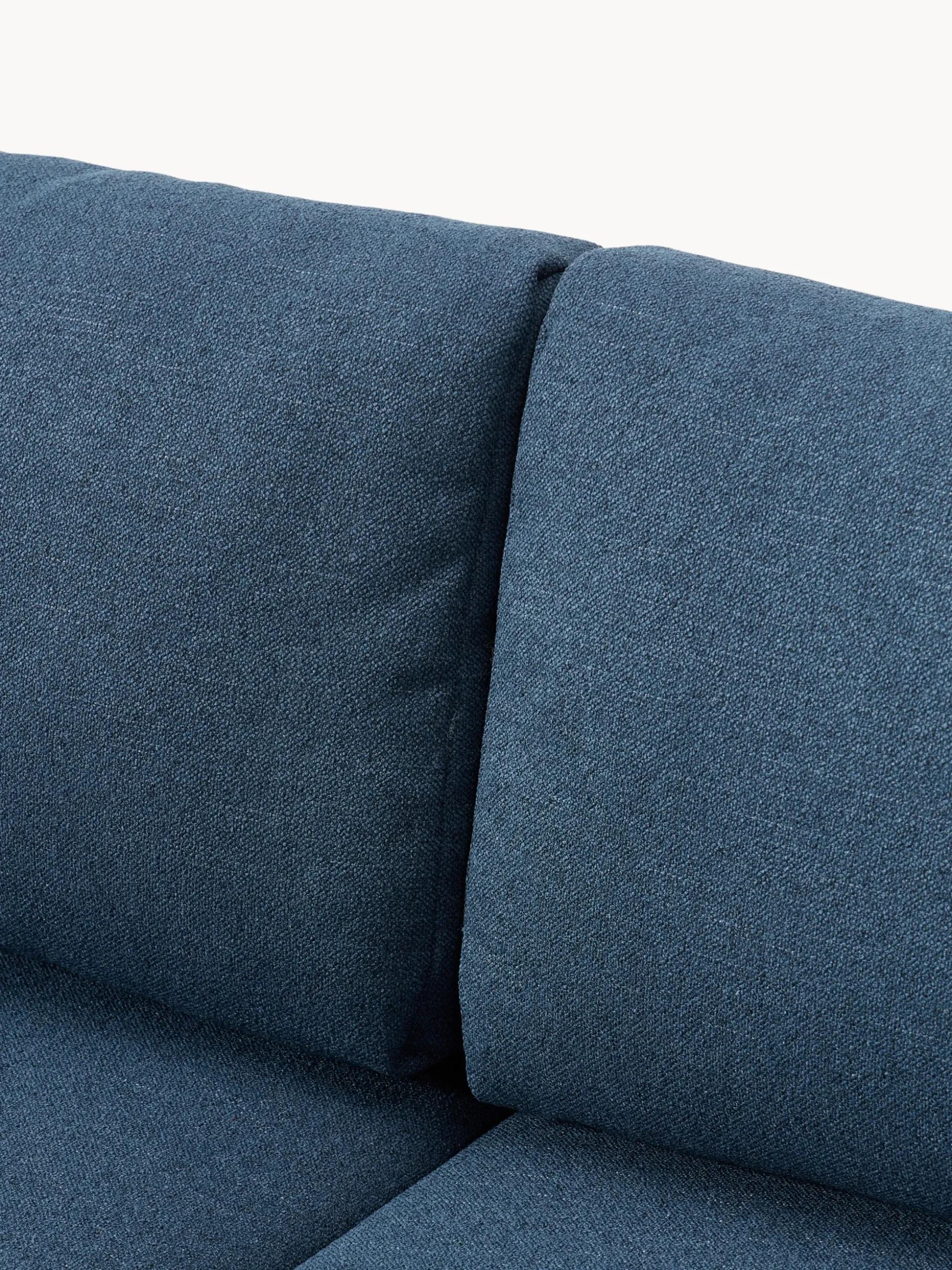 Divano letto 3 posti in bouclé con vano contenitore Tasha