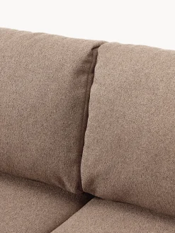 Divano letto 3 posti in bouclé con vano contenitore Tasha